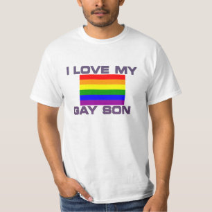 Camiseta Orgullo gay que amo a mi hijo gay