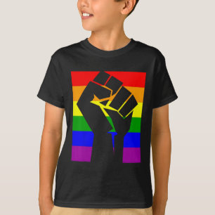 Camiseta Orgullo gay resiste primera bandera arcoiris camis