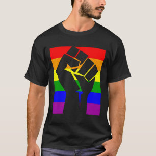 Camiseta Orgullo gay resiste primera bandera arcoiris camis
