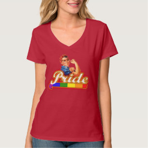 Camiseta Orgullo gay Rosie the Riveter