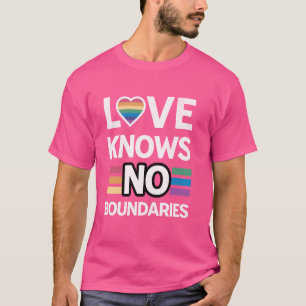 Camiseta Orgullo gay sashay Glam Love no conoce límites yaq