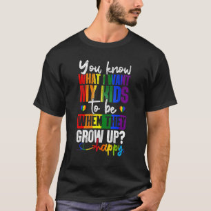 Camiseta Orgullo Gay Sensibilización Lgbt Padres Mamá Papá