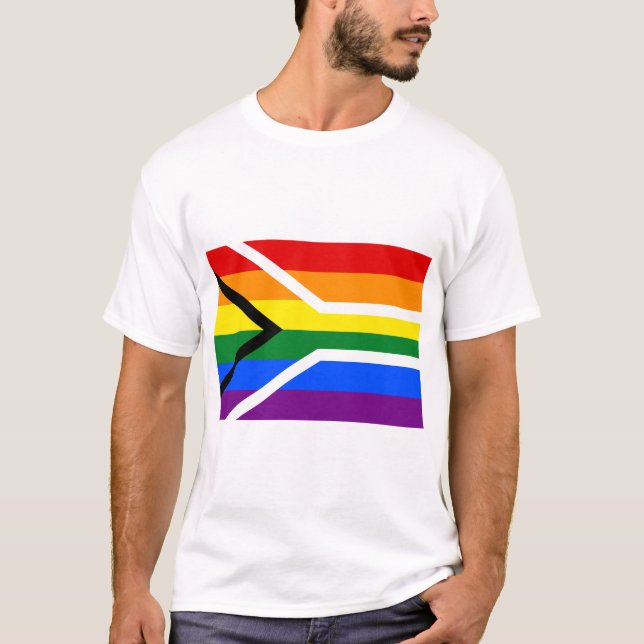 Camiseta Orgullo gay sudafricano (Anverso)