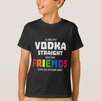 Camiseta Orgullo gay Vodka LGBTQ