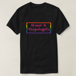 Camiseta Orgullo gay y sin remordimientos