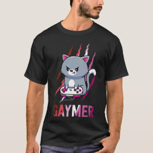 Camiseta Orgullo Geek Gaymer Lesbiana Lgbt Amantes De Video