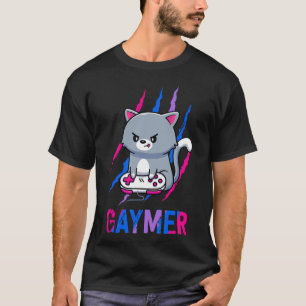 Camiseta Orgullo Geek Gaymer Lgbt Regalo Para Amantes De Vi
