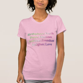 Camiseta Orgullo Genderfae - Lugar de nacimiento: Tierra. R
