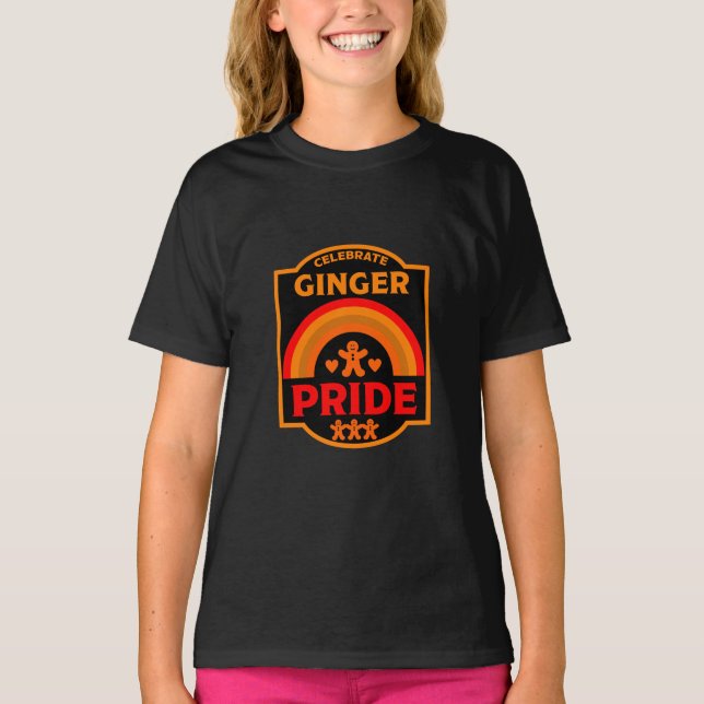 Camiseta Orgullo Ginger Haired (Anverso)