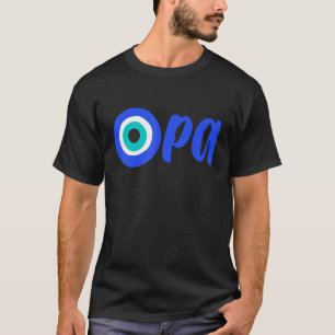 Camiseta Orgullo griego OPA Mal de ojo Hellas Grecia Mal de