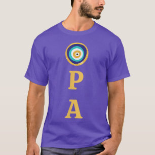 Camiseta Orgullo griego opa maldición de ojos malvada prote