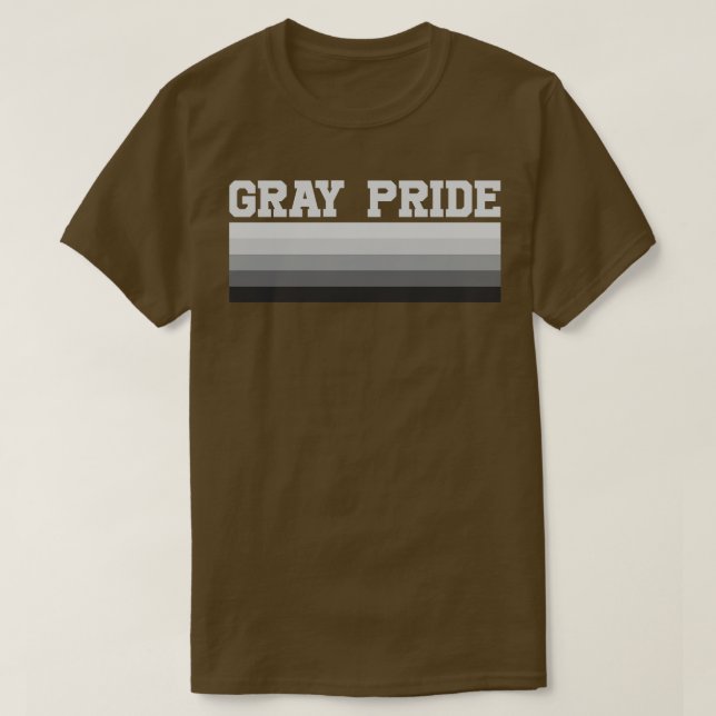 Camiseta Orgullo gris (Diseño del anverso)
