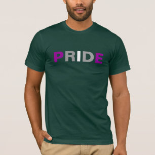 Camiseta ORGULLO gris asexual