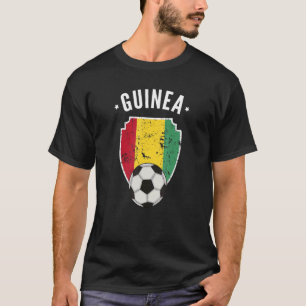 Camiseta Orgullo guineano de la bandera guineana