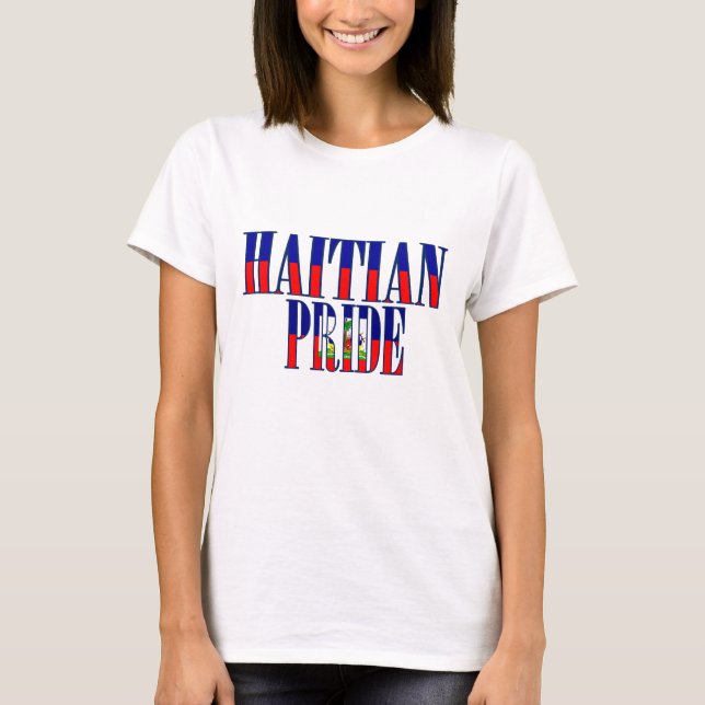 Camiseta Orgullo haitiano (Anverso)