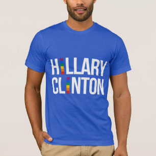 Camiseta Orgullo Hillary Clinton -- LGBT -