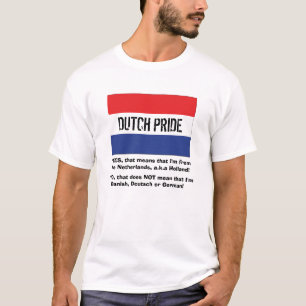 Camiseta Orgullo holandés (de doble cara)