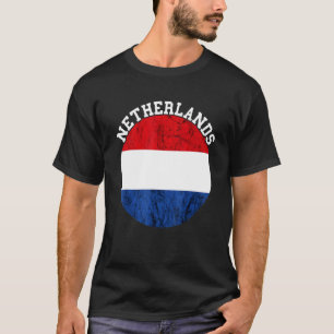 Camiseta Orgullo holandés Holanda Bandera holandesa Nederla