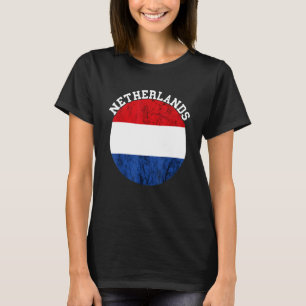 Camiseta Orgullo holandés Holanda Bandera holandesa Nederla