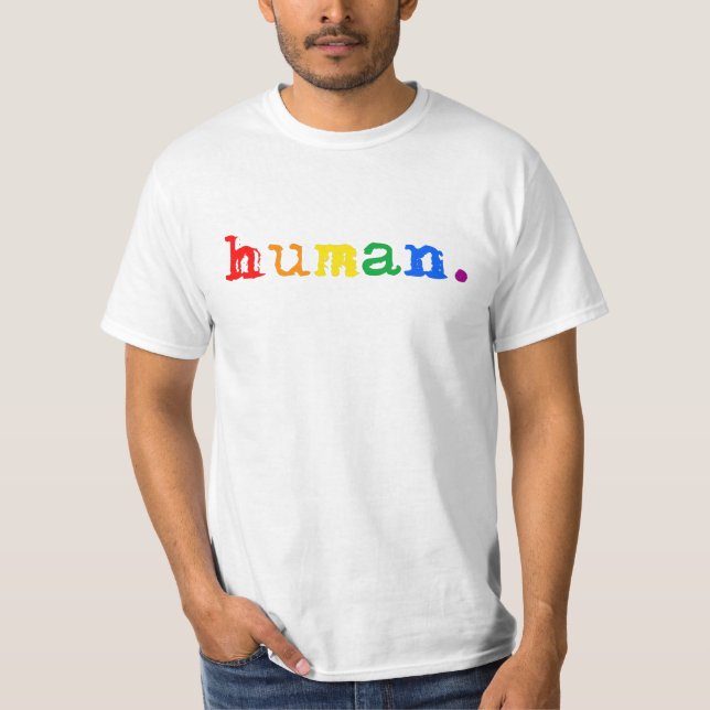 Camiseta Orgullo Humano (Anverso)