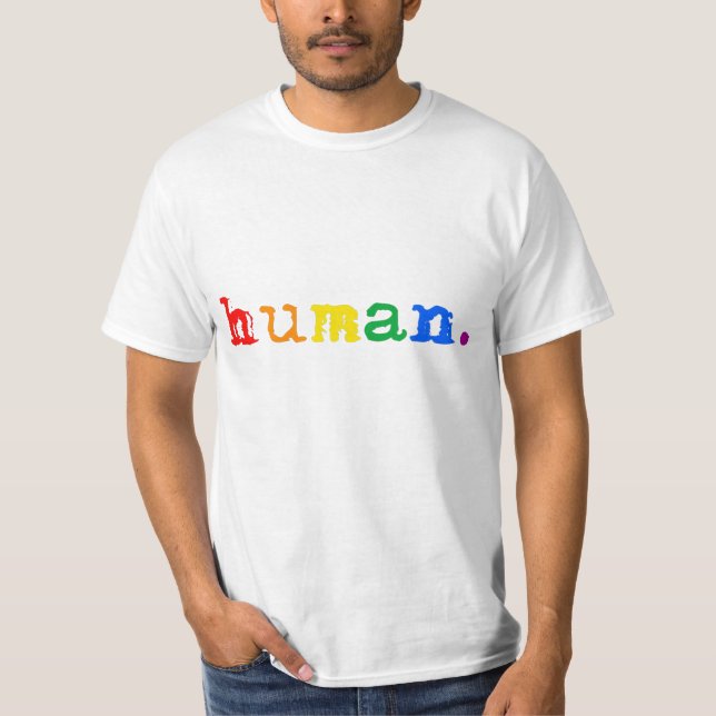 Camiseta Orgullo Humano (Anverso)