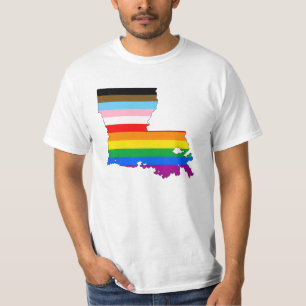 Camiseta Orgullo inclusivo de Luisiana