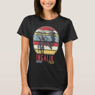 Camiseta Orgullo indio indio indio nativo ingusetio