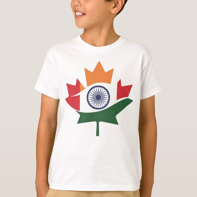 Camiseta Orgullo Indo-Canadiense (Anverso)