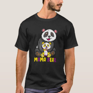 Camiseta Orgullo Intersexual Mamá Oso Mamá Ally LGBTQ