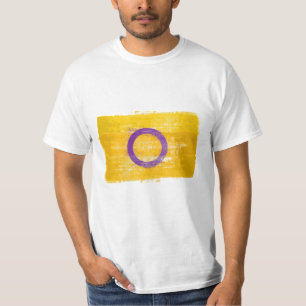 CAMISETA ORGULLO INTERSEXUAL PINTADO