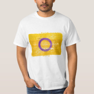 CAMISETA ORGULLO INTERSEXUAL PINTADO