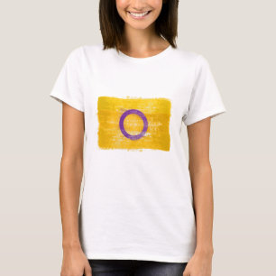 CAMISETA ORGULLO INTERSEXUAL PINTADO