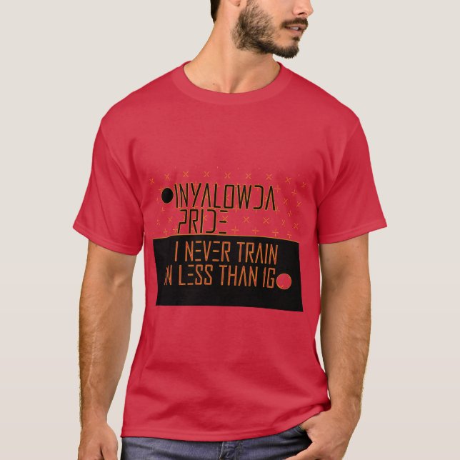 Camiseta Orgullo Inyalowda retro (Anverso)
