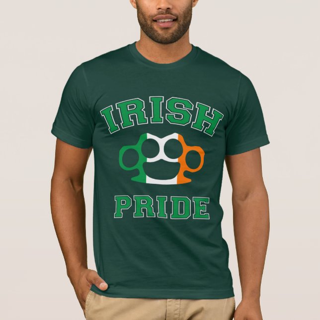 CAMISETA ORGULLO IRLANDÉS (Anverso)