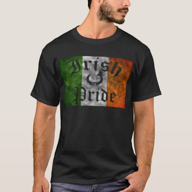 Camiseta ORGULLO IRLANDÉS por BULL DE LAS MADERAS (Anverso)
