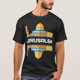 Camiseta Orgullo israelí Jerusalén Israel