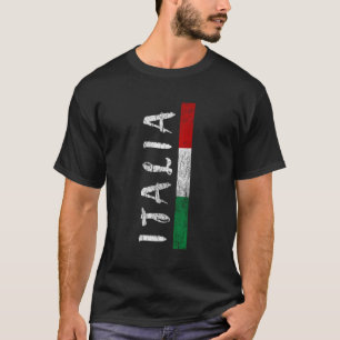 Camiseta Orgullo Italia Soy Amo Italiano Bandera Italiana