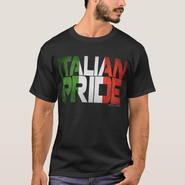 Camiseta Orgullo italiano (Anverso)