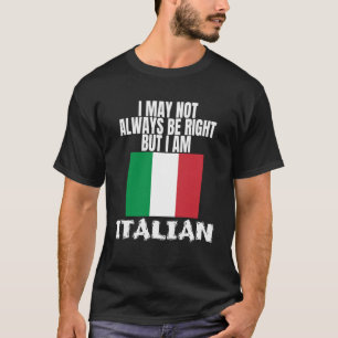 Camiseta Orgullo italiano Italia Orgullo de ser patrimonio 