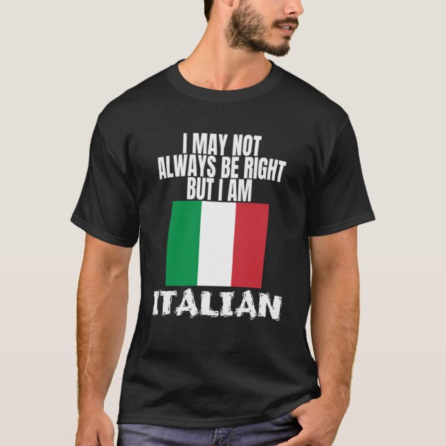 Camiseta Orgullo italiano Italia Orgullo de ser patrimonio  (Anverso)
