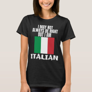 Camiseta Orgullo italiano Italia Orgullo de ser patrimonio 