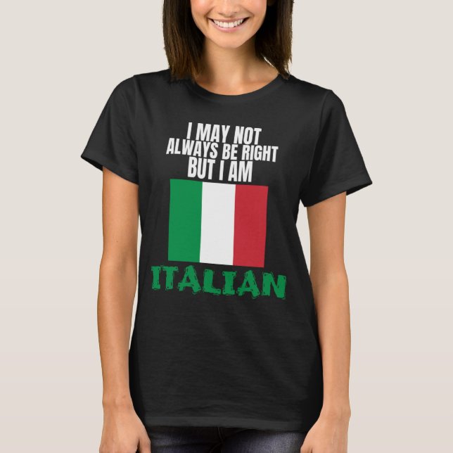 Camiseta Orgullo italiano Italia Orgullo de ser patrimonio  (Anverso)