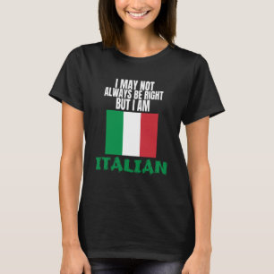 Camiseta Orgullo italiano Italia Orgullo de ser patrimonio 
