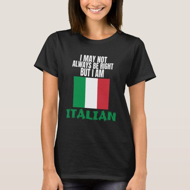 Camiseta Orgullo italiano Italia Orgullo de ser patrimonio  (Anverso)