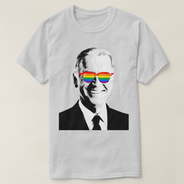 Camiseta Orgullo Joe Biden (Diseño del anverso)