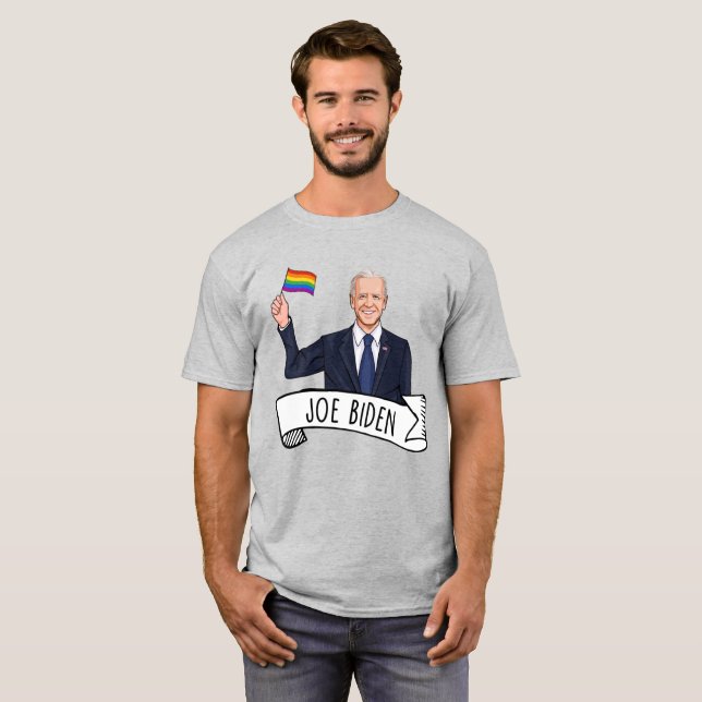 Camiseta Orgullo Joe Biden (Anverso completo)