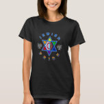 Camiseta Orgullo judío Menorah Star inclusión LGBTQ<br><div class="desc">Orgullo judío Menorah Star inclusión LGBTQ</div>