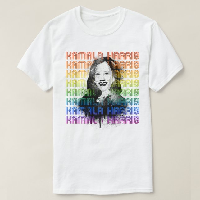 Camiseta Orgullo Kamala Harris (Diseño del anverso)
