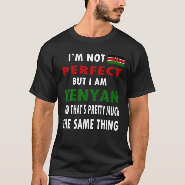 Camiseta Orgullo keniano al regalo de la cultura keniana (Anverso)