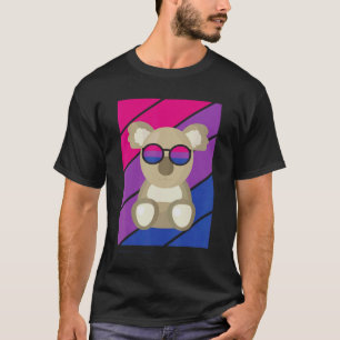 Camiseta Orgullo Koala Bandera Bisexual Lgbtq Orgullo Orgul